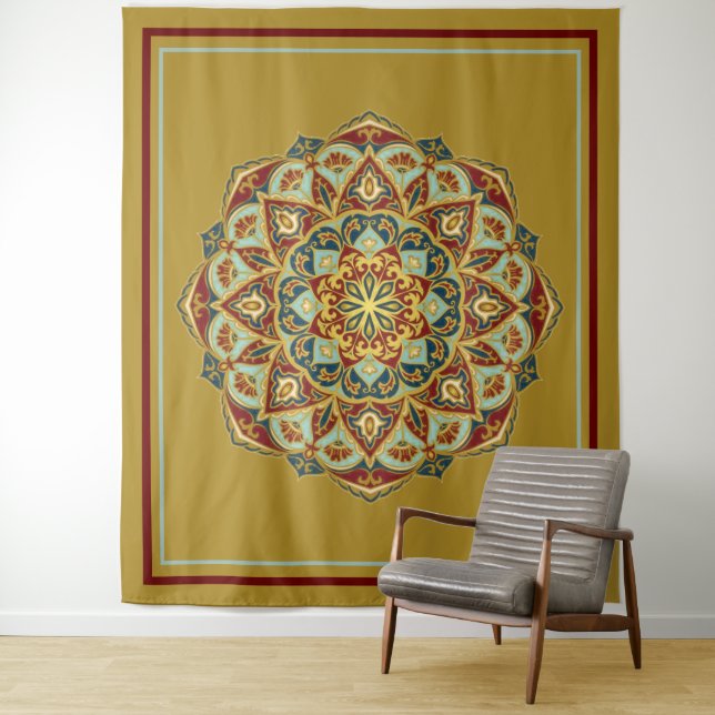 Oriental Mandala - Tapestry Wandteppich (Beispiel)