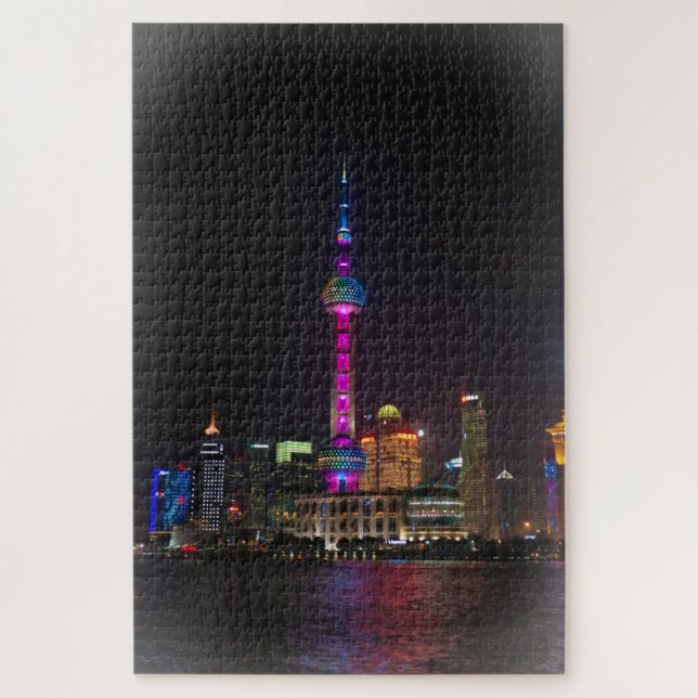 Oriental Pearl Tower - Shanghai - 20x30 - 1014 Stk Puzzle (Vertikal)