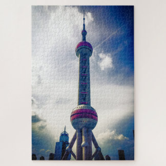 Oriental Pearl Tower - Shanghai China - 20 x 30 Zo Puzzle