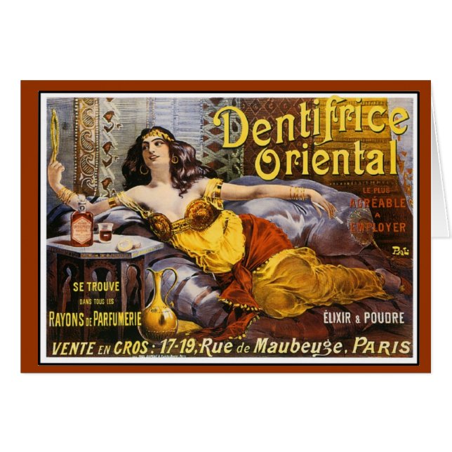 Oriental Perfume Paris Frankreich (Vorderseite (Horizontal))