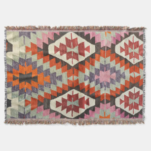 Oriental Persian Kilim Tepet Decke