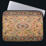 Oriental Persian Türkischer Teppich Rufloral Laptopschutzhülle<br><div class="desc">Antikes orientalisches Muster.</div>