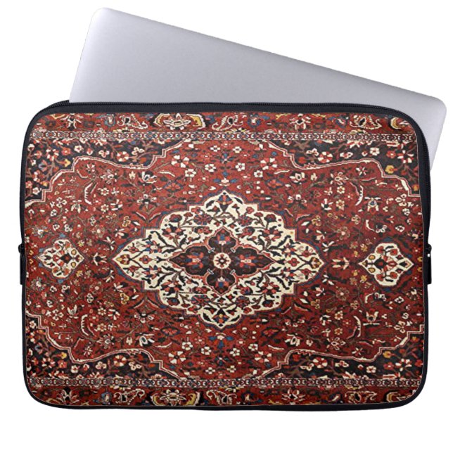 Oriental Persian Türkischer Teppich Rug Laptopschutzhülle (Vorderseite)