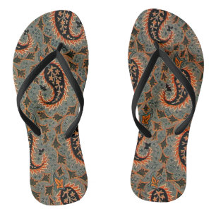 Oriental Persian , Türkisches Paisley Pattern Flip Flops