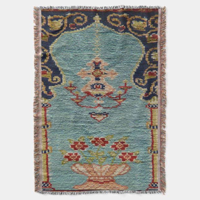 Oriental Persian Turkish Rug Antique Decke (Vorderseite Vertikal)