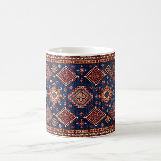 Oriental Persian Turkish Rug Pattern Kaffeetasse (Mittel)
