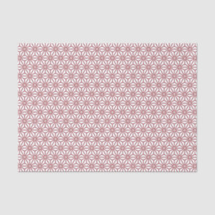 Oriental Red Shinshu Asanoha Japan Muster Seidenpapier