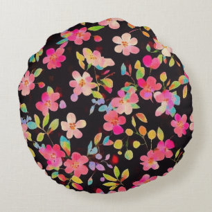 Oriental Royal Shimmering Blume Kissen