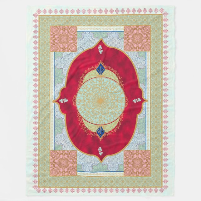 Oriental Rug - Fleece Blanket (Vorderseite)