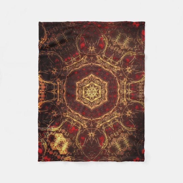 Oriental Rug Fleecedecke (Vorderseite)