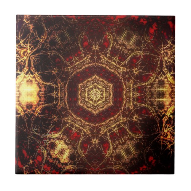 Oriental Rug Fliese (Vorderseite)