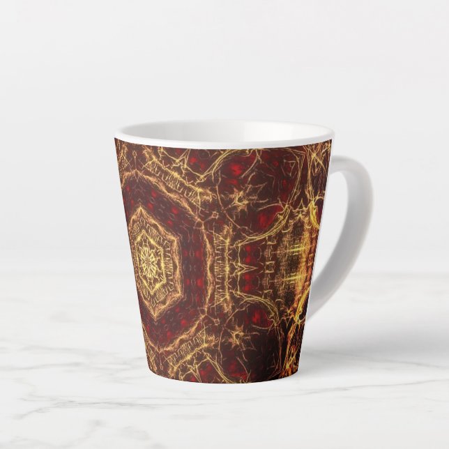 Oriental Rug Latte Tasse (Rechte Ecke)