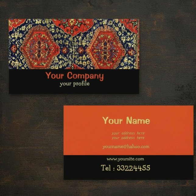 Oriental Rug no3 Visitenkarte (Von Creator hochgeladen)