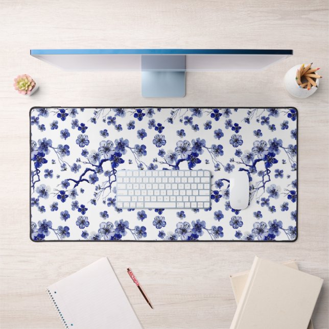 Oriental Sakura Branch Pattern Schreibtischunterlage (Büro 1)
