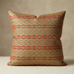 Oriental Stylisches Mosaik Geometrisches Muster Stoff