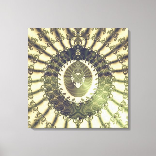 Oriental Sun Leinwanddruck (Vorderseite)