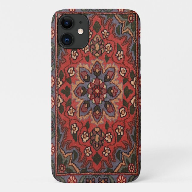 Oriental Türkisch Persian Carpet Floral Rug Case-Mate iPhone Hülle (Rückseite)
