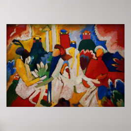 Oriental von Wassily Kandinsky Poster
