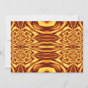 Orientale Abstrakte Einladung