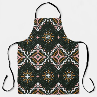 Orientale Damask: Talavera Vintage Eleganz Schürze