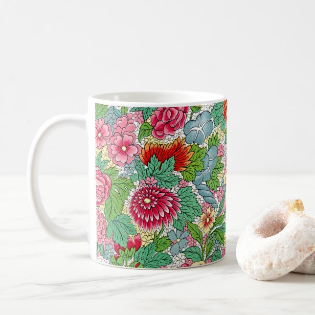 Orientale Elegance Kaffeetasse (Mit Donut)