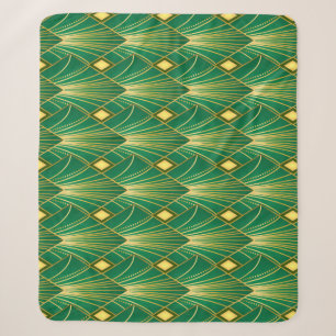Orientale Eleganz: Art Deco Wallpaper Sherpadecke