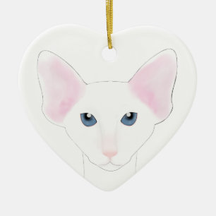 Orientale Kurzhaarkatze Keramik Ornament