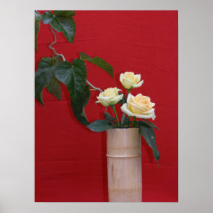 Orientale Rose Poster