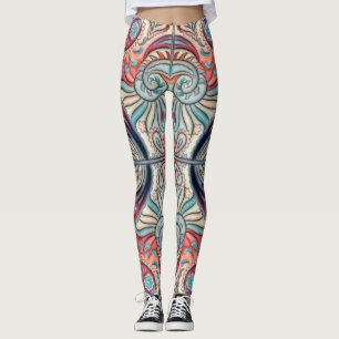 Orientales Aquarellmuster II + Ihre Ideen Leggings