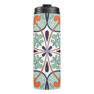Orientales marokkanisches Fliesendesign Thermosbecher