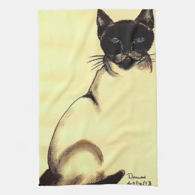 ORIENTALISCH GESCHIRRTUCH (Vertikal)