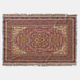 Orientalisch Persisch Rot Gold Decke