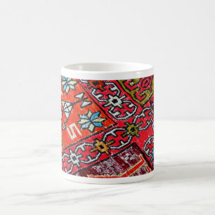 Orientalisch Persisch, türkisches Muster, Teppich Kaffeetasse