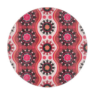 Orientalisch Traditionell: Nahtloses Ornament-Desi Schneidebrett
