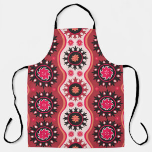 Orientalisch Traditionell: Nahtloses Ornament-Desi Schürze