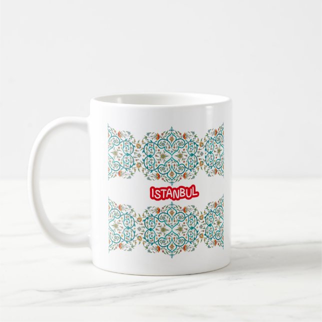Orientalisch-Türkische Muster-Tasse Kaffeetasse (Links)