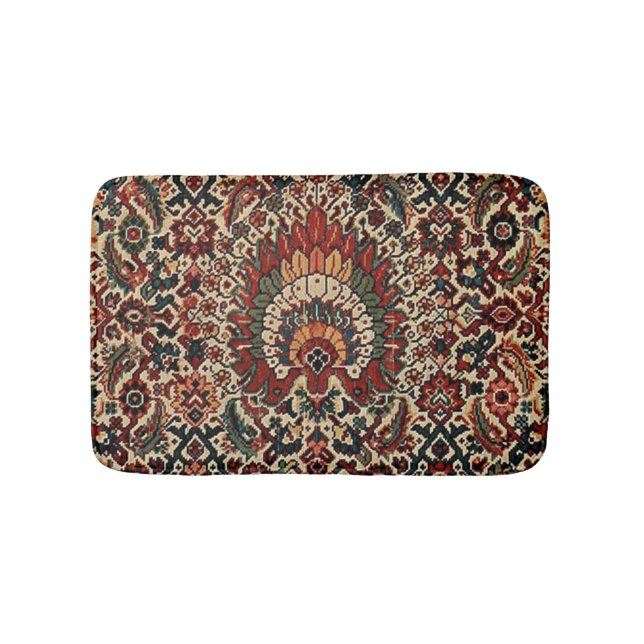 Orientalisch türkischer Teppichboden Rug Badematte (Vorderseite)