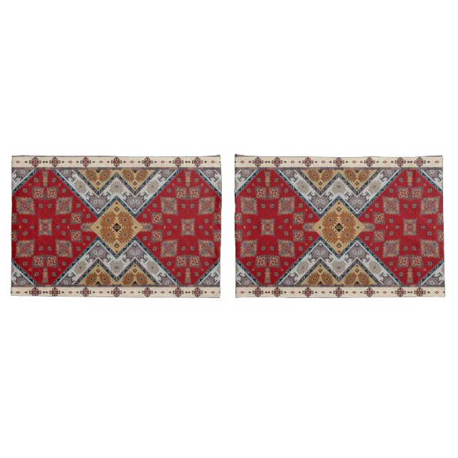 Orientalisch türkischer Teppichboden Rug Kissenbezug (Rückseite-Set)
