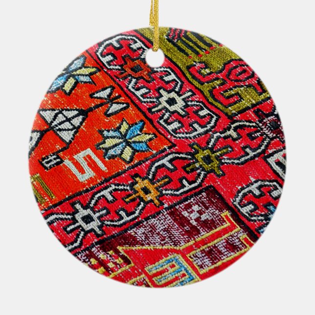 Orientalisch , Türkisches Muster, Teppichboden Keramik Ornament (Hinten)