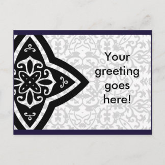 Orientalische arabische Postkarte