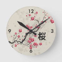 Orientalische Art Sakura Cherry Blossom Art