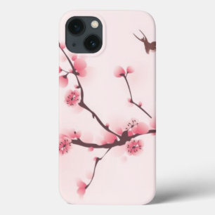 Orientalische Artmalerei, Kirschblüte Case-Mate iPhone Hülle