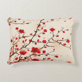 Orientalische Artmalerei, Pflaumenblüte im Zierkissen
