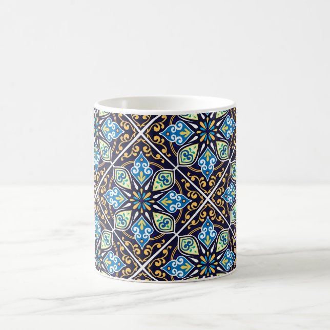 Orientalische Fliesen, Azulejos  Kaffeetasse (Mittel)