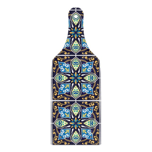 Orientalische Fliesen, Azulejos  Schneidebrett (Vorderseite)