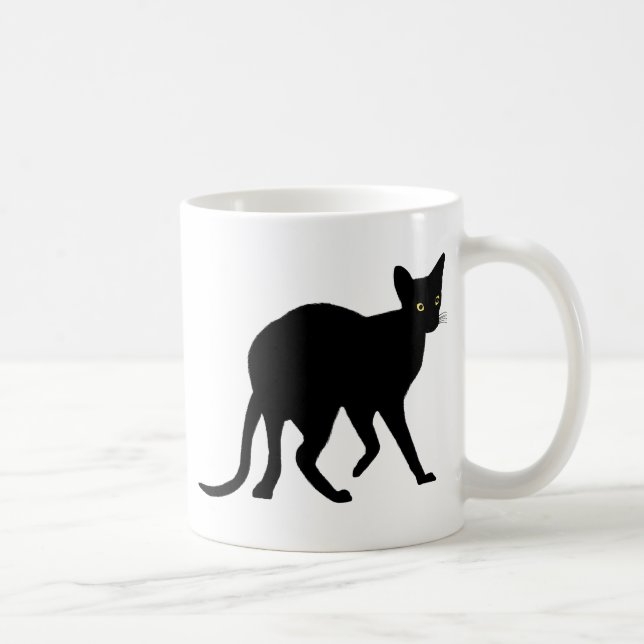 Orientalische Katze Kaffeetasse (Rechts)