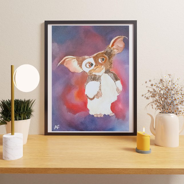 Orientalische Kreaturenmalerei von Alfred Fox Leinwanddruck (Not Actual Size)