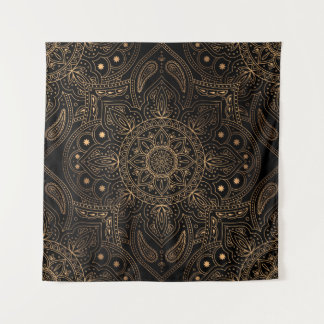 Orientalische Mandala Königsnahtlose Muster Wandteppich