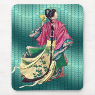 Orientalische Schönheit Mousepad