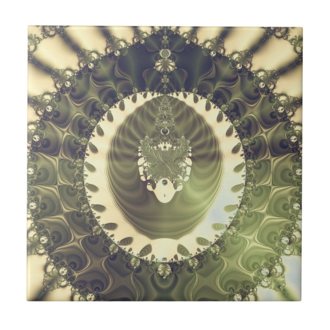 Orientalische Sonne Fliese (Vorderseite)